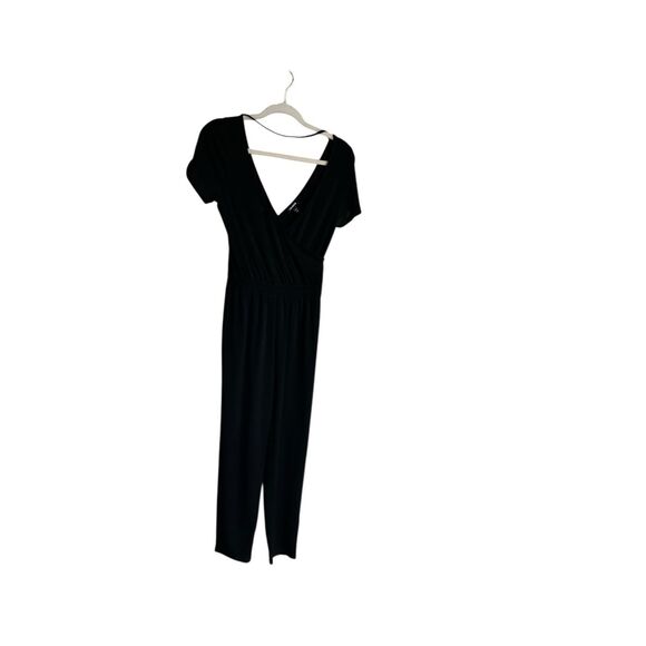 Express Sleek Black Jumpsuit - Picture 6 of 6